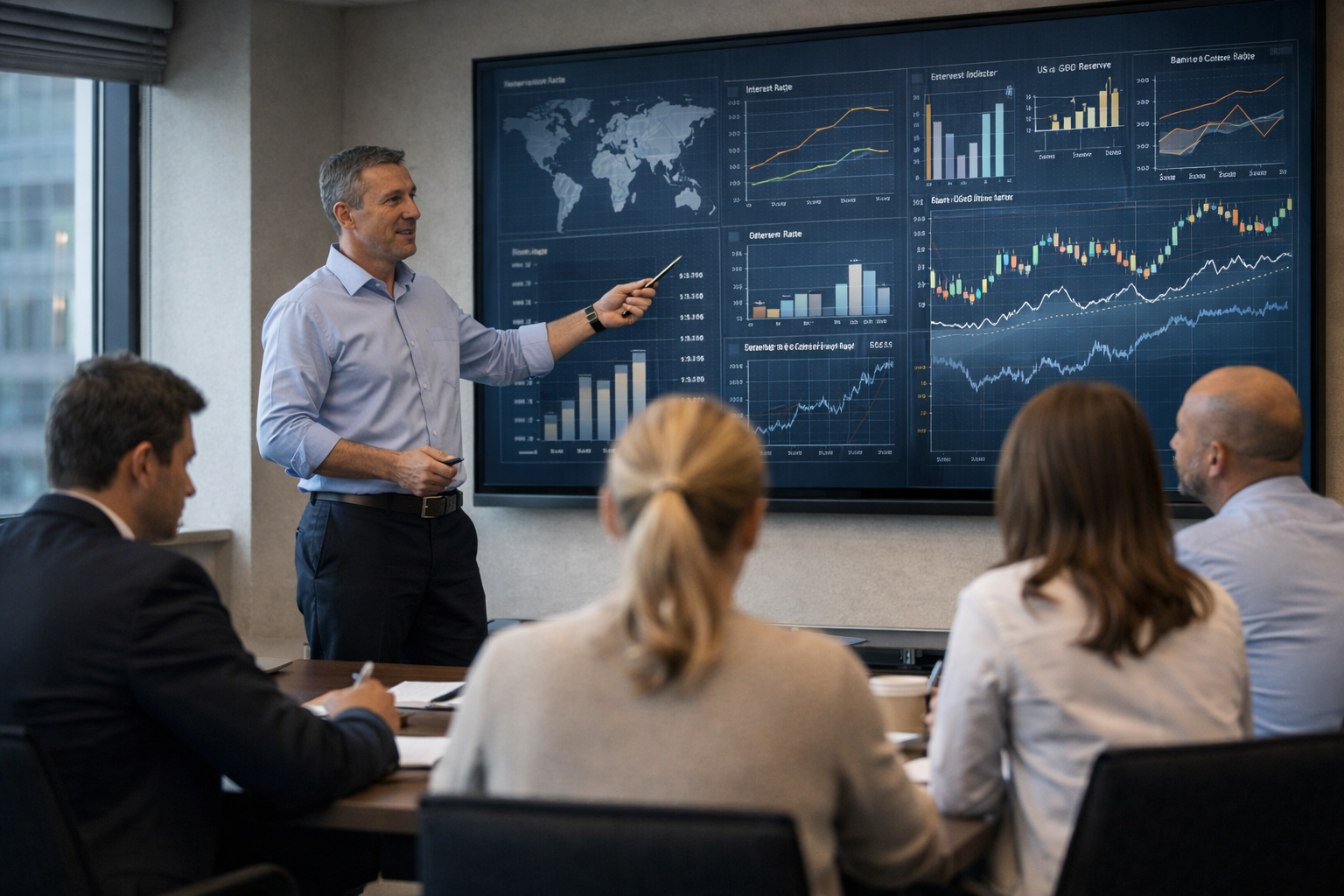 Professional forex trader course with institutional-style training environment