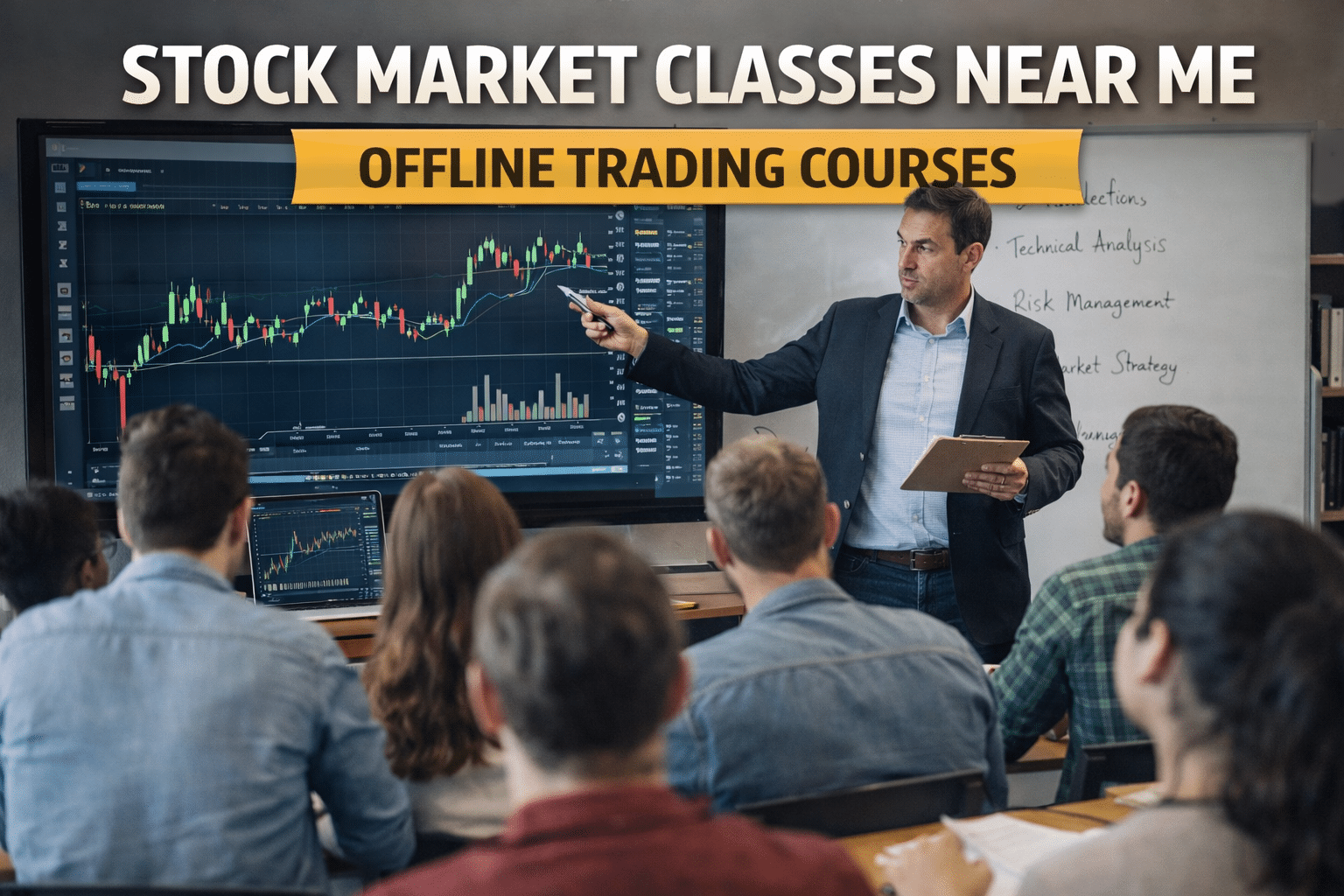 Stock Market Classes Near Me: Offline Trading Courses | Traders MBA