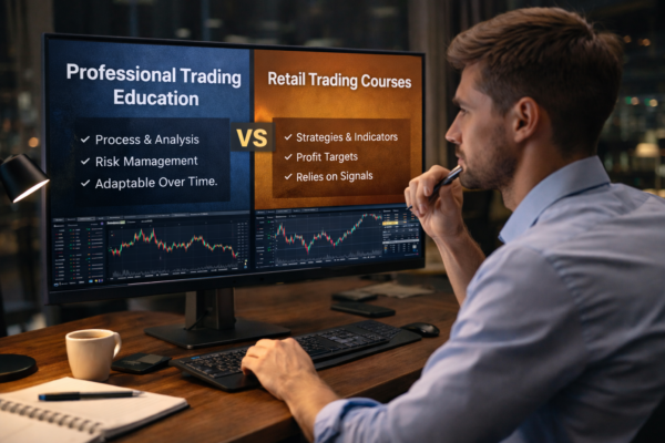 Professional Trader Coder Professional Trading Education vs Retail Trading Courses Explained ...