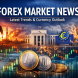 Forex market news April 2026 showing USD EUR JPY currencies central banks oil prices and global financial charts